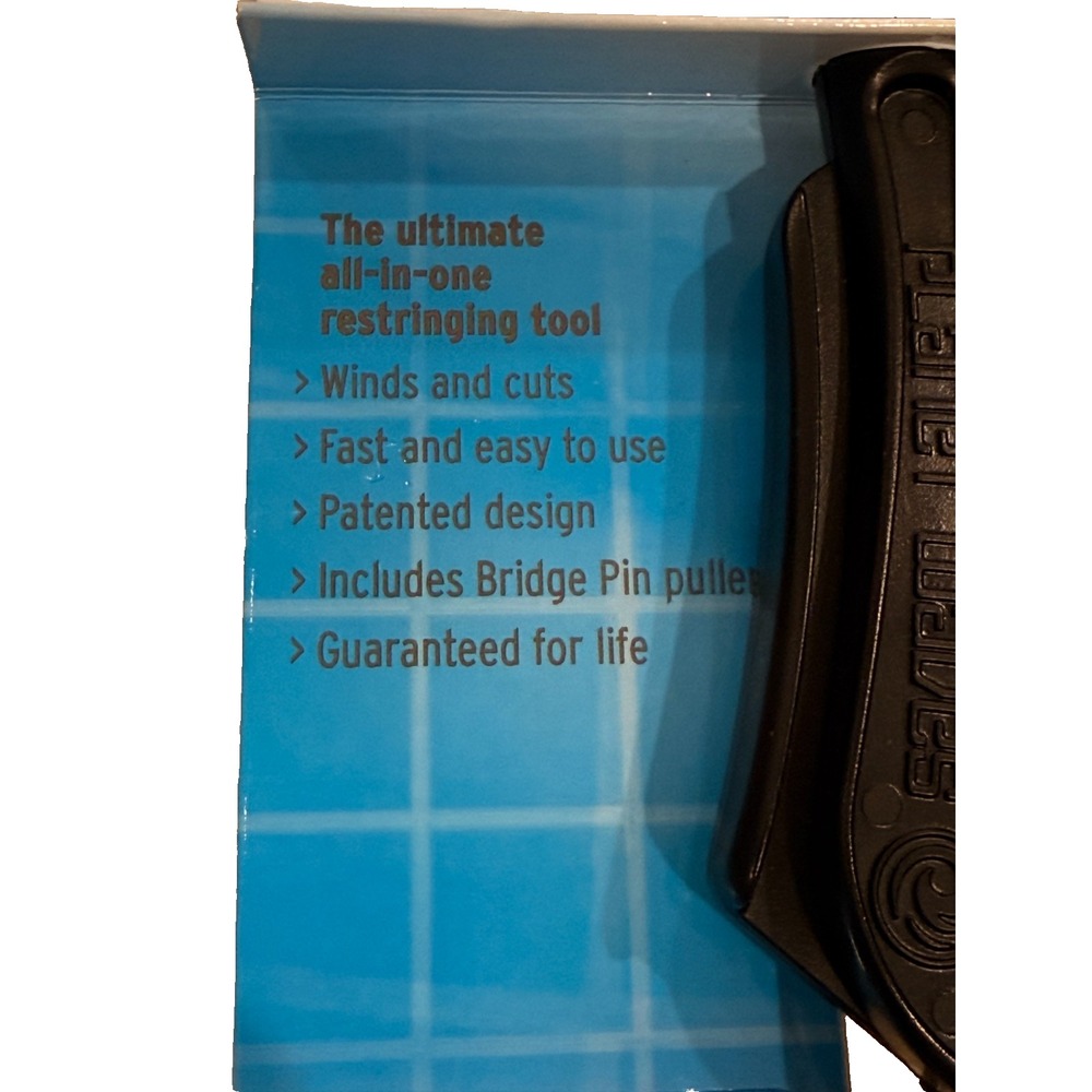 D'Addario Planet Waves DP0002 Pro-Winder Guitar String Cutter Clipper ORIG MODEL - Picture 2 of 6